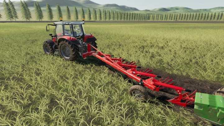 Lizard Famed 5 Spring Plow V1.0 FS19