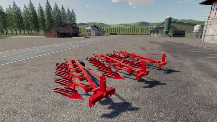 Lizard Famed 5 Spring Plow V1.0 FS19