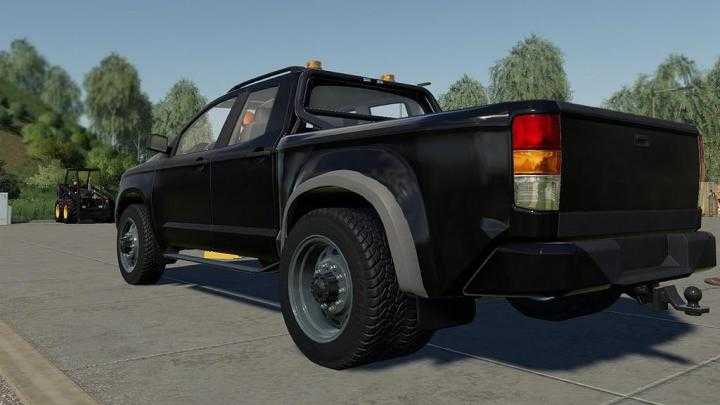 FS19 – Lizard Pickup 2014 5Th Wheel Edited V1