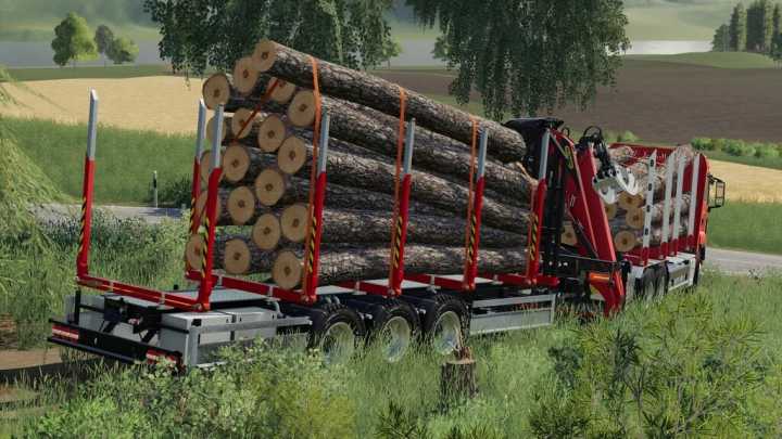 Lizard Short Wood Trailer Pack V1.0 FS19