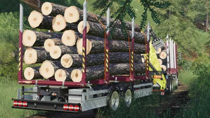 Lizard Short Wood Trailer Pack V1.0 FS19