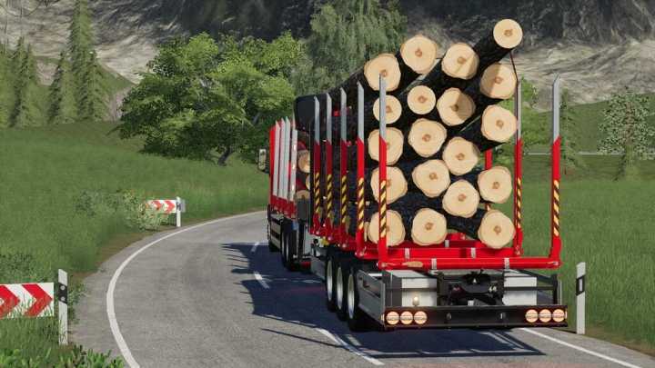 Lizard Short Wood Trailer Pack V1.0 FS19