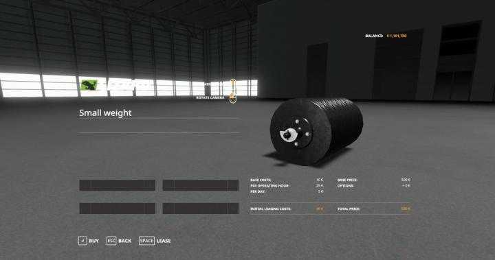 FS19 – Lizard Small Weight V1