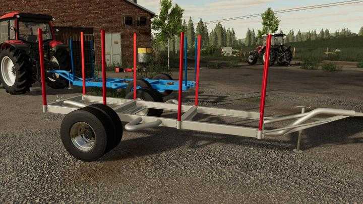 FS19 – Lizard Small Wood Trailer V1