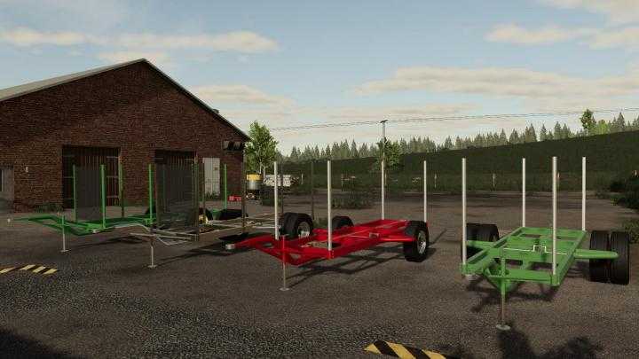 FS19 – Lizard Small Wood Trailer V1