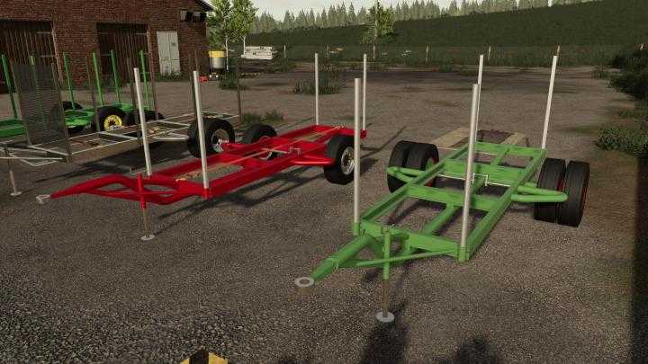 FS19 – Lizard Small Wood Trailer V1