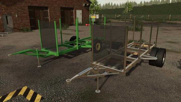 FS19 – Lizard Small Wood Trailer V1