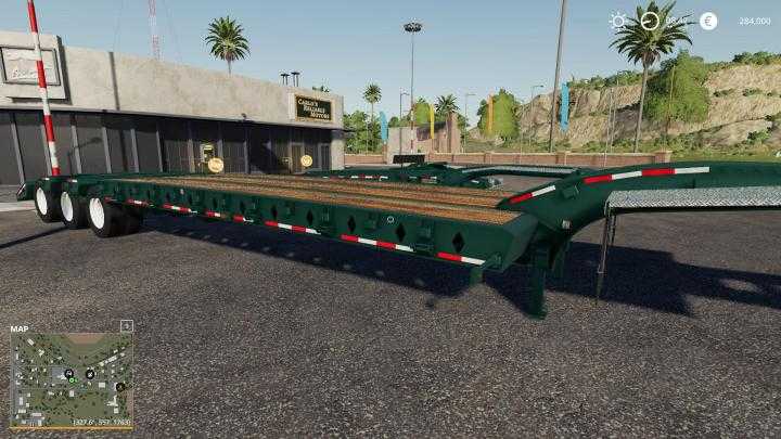 Load King 50 Ton Oilfield Trailer W/Jeep And Booster V1.0 FS19