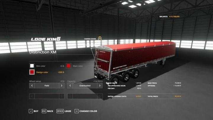 FS19 – Lodeking Distinction Xm V1.2