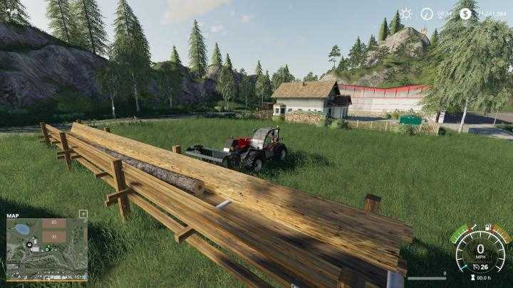 FS19 – Log Holder To Hold Your Logs V0.5