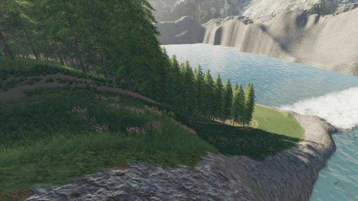 FS19 – Logging In The Mountains Map V1