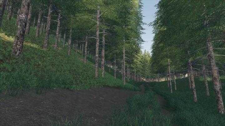 FS19 – Logging In The Mountains Map V1