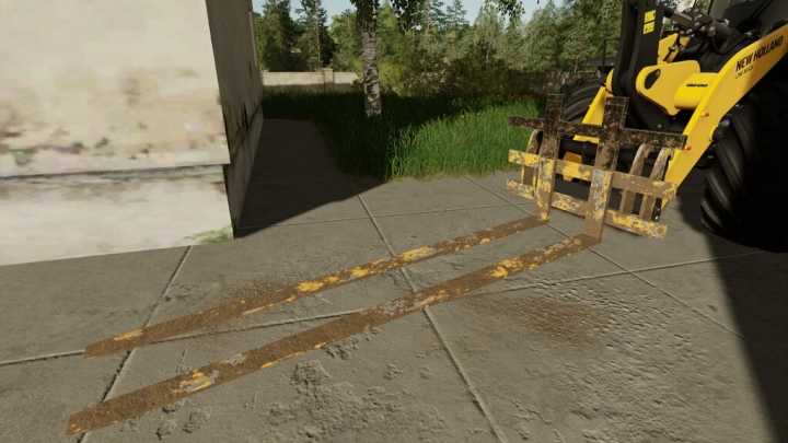 Long Forks Pack For Wheel Loader V1.0 FS19