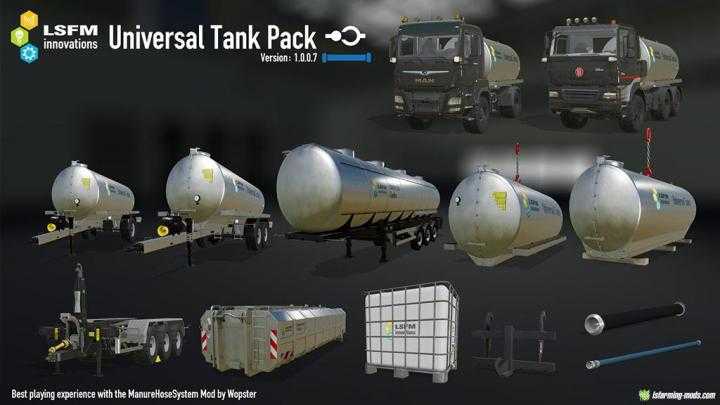 FS19 – Lsfm Tank Pack V1.0.0.7