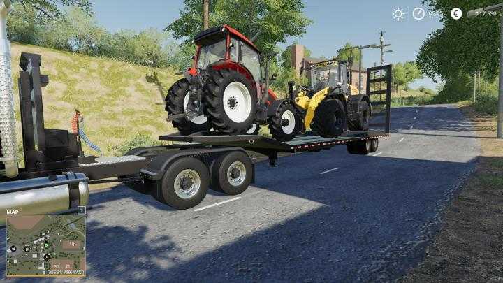 FS19 – Lw-60 Lowbed Trailer V1