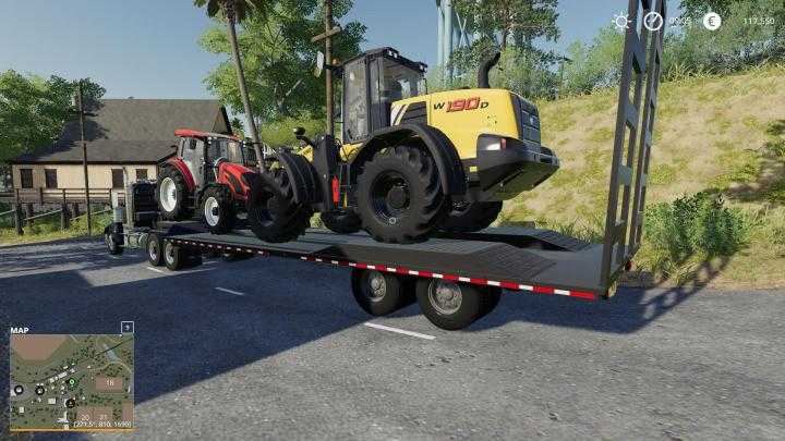 FS19 – Lw-60 Lowbed Trailer V1