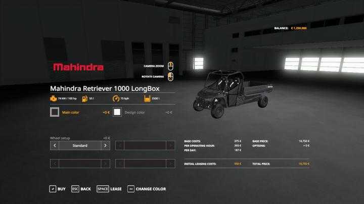 FS19 – Mahindra Retriever Pack V1