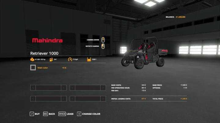 FS19 – Mahindra Retriever Pack V1