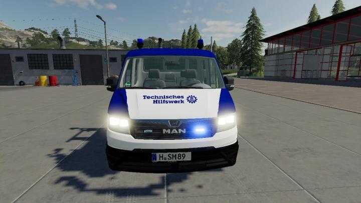 Man Tge Pritsche Thw V5.0 FS19 - Mody-FS.ru