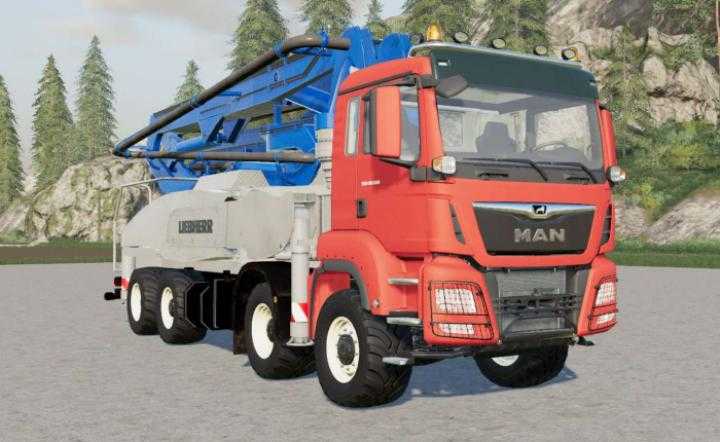 FS19 – Man Tgs Concrete Pompe V2