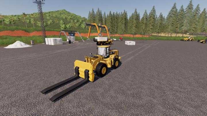 FS19 – Marble Hd Forks For Cat 980K V0.5