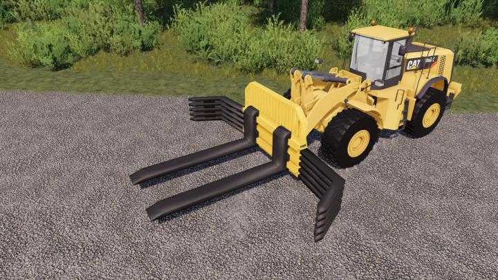 FS19 – Marble Hd Forks With Extension For Cat 980K V0.5