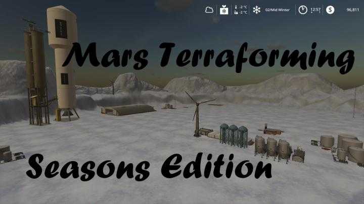 FS19 – Mars Terraforming Seasons Edition V002