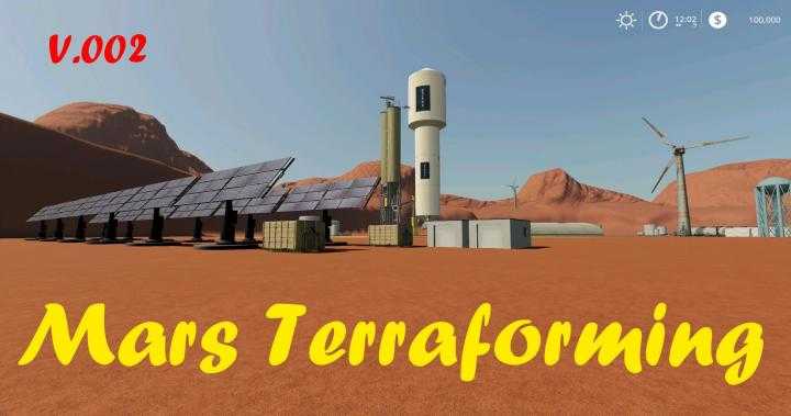 FS19 – Mars Terraforming Seasons Edition V002