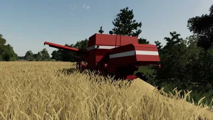 Massey Ferguson 187 Harvester V1.0 FS19