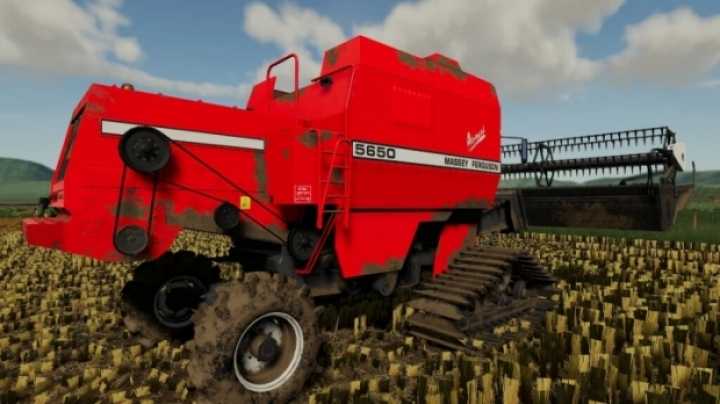 Massey Ferguson 5650 And Massey Ferguson 5650 Cutter V1.2.1 FS19