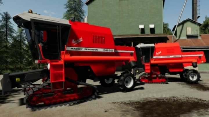 Massey Ferguson 5650 And Massey Ferguson 5650 Cutter V1.2.1 FS19