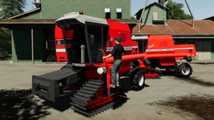 Massey Ferguson 5650 And Massey Ferguson 5650 Cutter V1.2.1 FS19