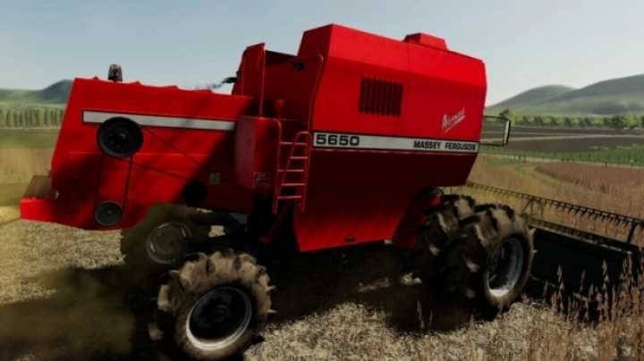 Massey Ferguson 5650 And Massey Ferguson 5650 Cutter V1.2.1 FS19