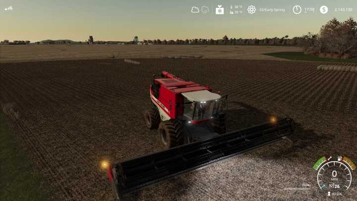 Massey Ferguson 9895 Combine V1.1 FS19