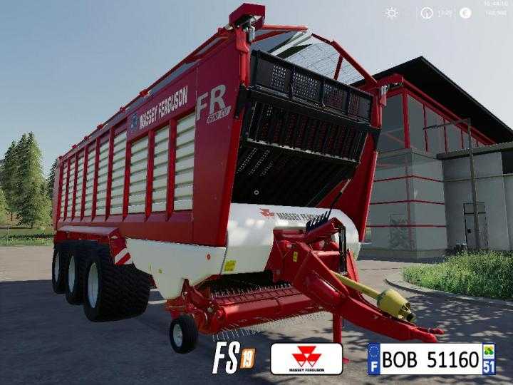 FS19 – Massey Ferguson Fr600Cv V1