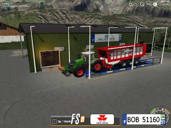 FS19 – Massey Ferguson Fr600Cv V1