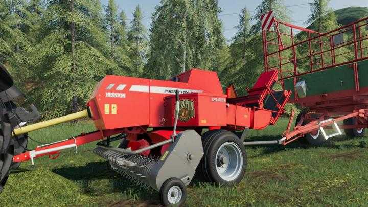 FS19 – Massey Ferguson Hesston 1840 V1