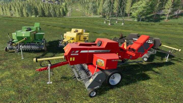 FS19 – Massey Ferguson Hesston 1840 V1