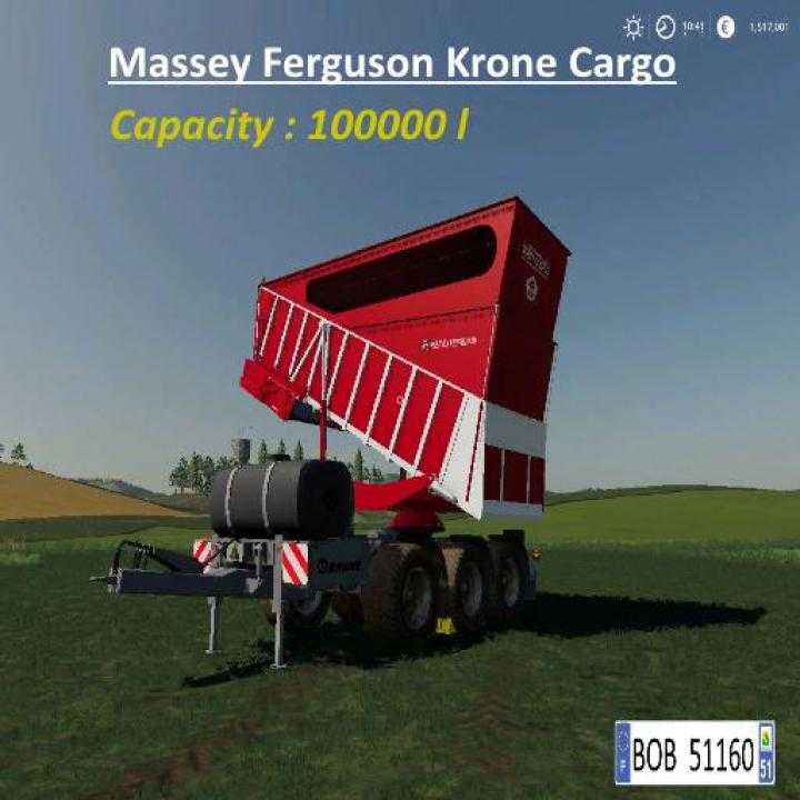 FS19 – Massey Ferguson Krone Cargo V1.0.0.1