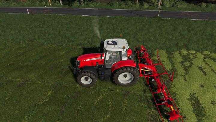 FS19 – Massey Ferguson Td 868 Dn Tedder V1