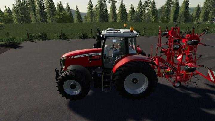 FS19 – Massey Ferguson Td 868 Dn Tedder V1