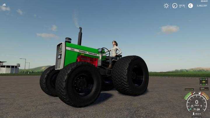 FS19 – Massey Fergusson 265 V1.4