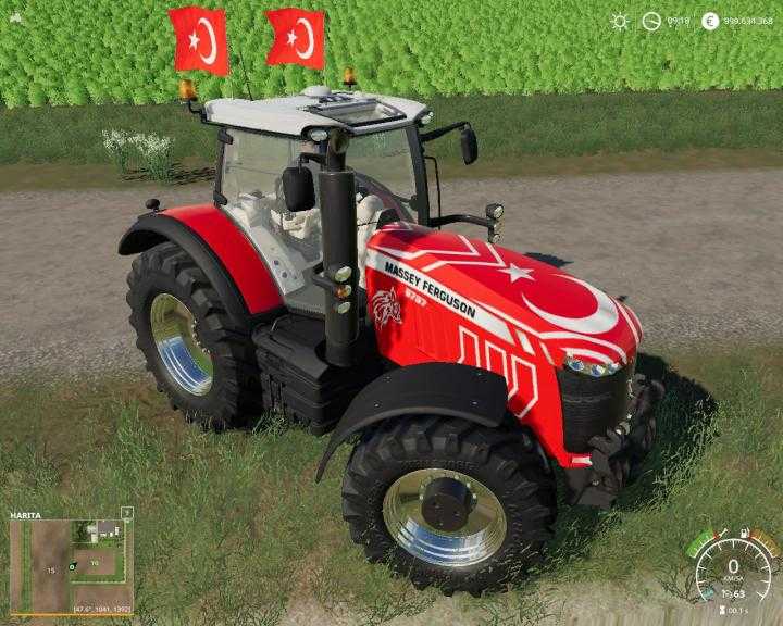 FS19 – Masseyferguson 8737 Tr V1.5