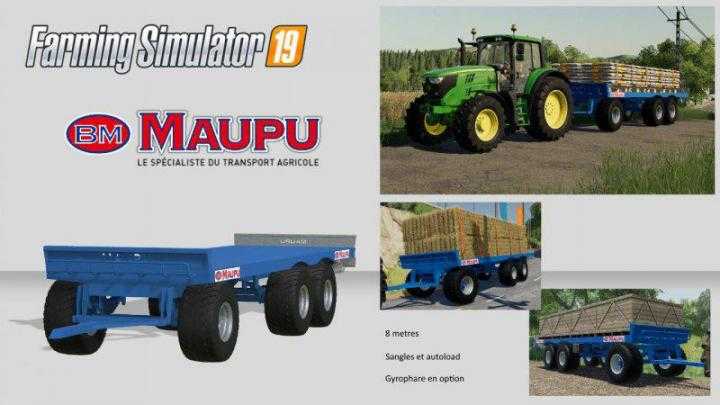 FS19 – Maupu 8M Autoload V1