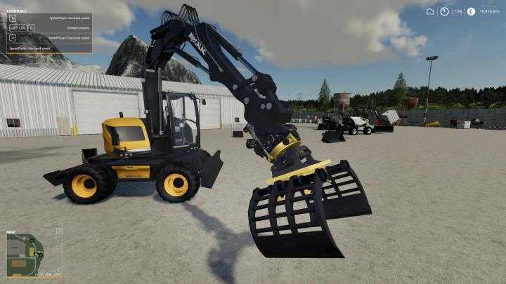 FS19 – Mecalac Engcon Attacher V0.7