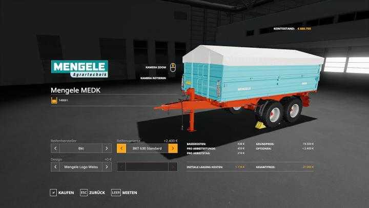 FS19 – Mengele Medk V1