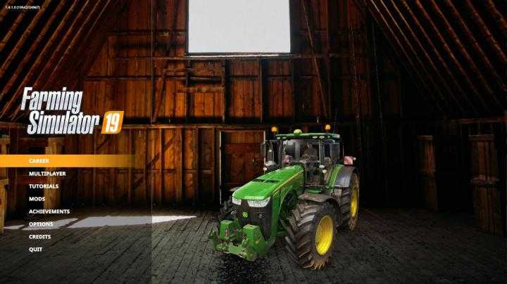 FS19 – Menu Background Barn Hq V1