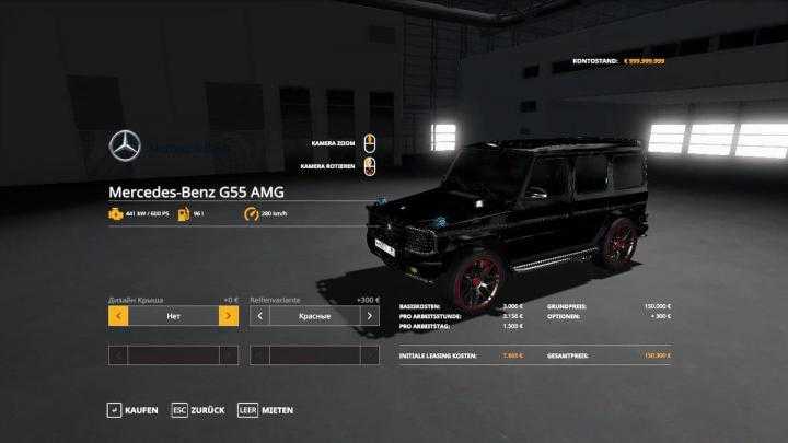 FS19 – Mercedes Benz G-55 Amg V1