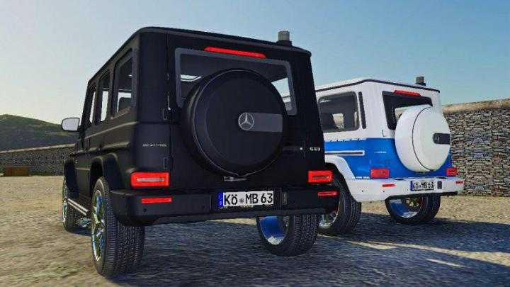 Mercedes Benz G-Class V8 Biturbo V1.0 FS19