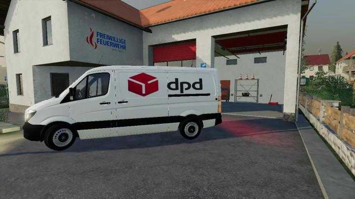 FS19 – Mercedes-Benz Kurier Dpd V3